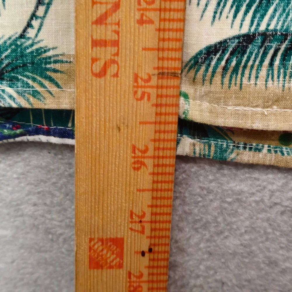Reyn Spooner Mele Kalikimaka Shirt Womens M Vintage Christmas Hawaiian Holiday